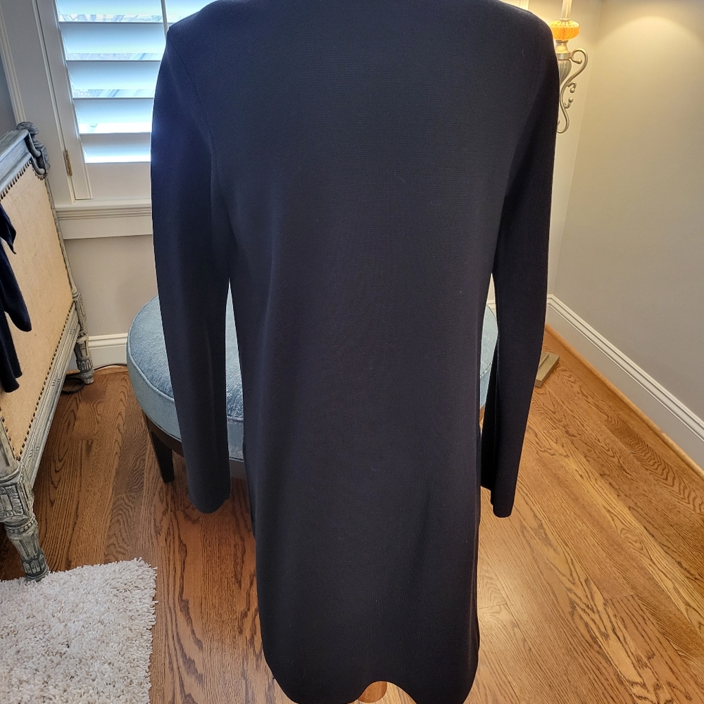 Eileen Fisher Black Long Cardigan Size Small - Picture 2 of 3